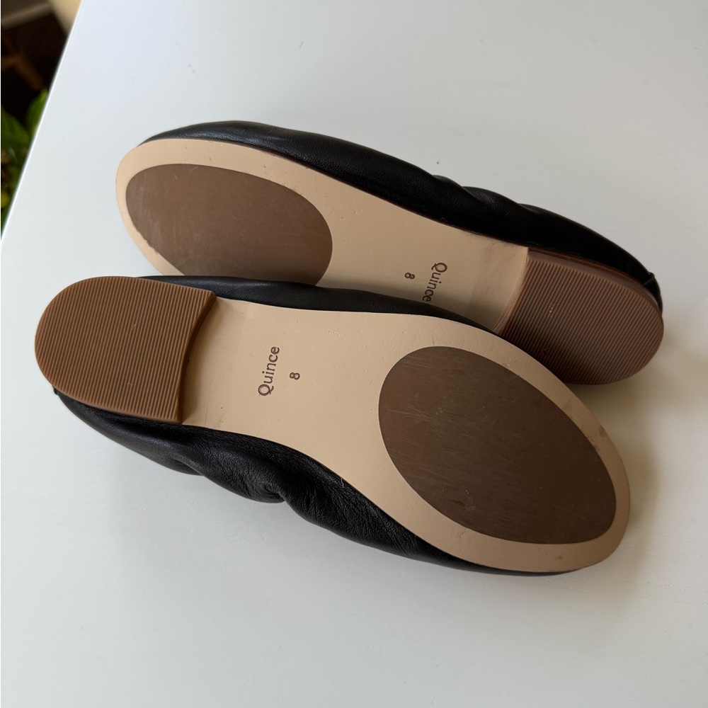 Quince Classic Black Leather Loafers - Picture 6 of 7